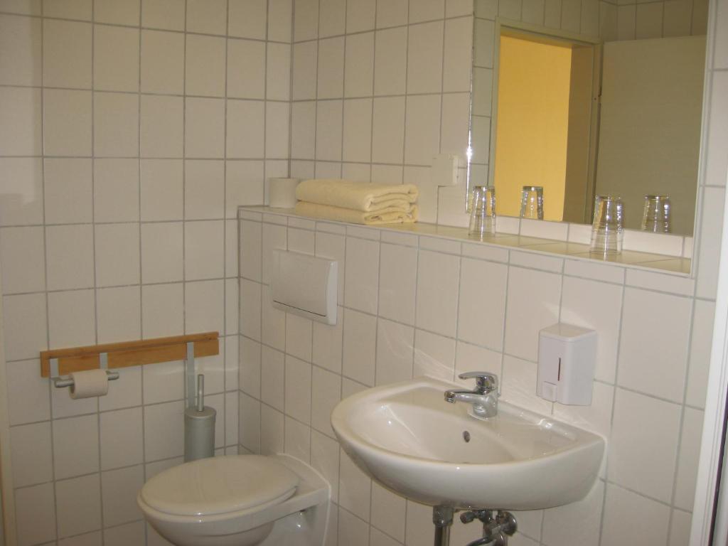 Doppelzimmer 12 Gaestehaus Muehlenstein Bad Sulze ภายนอก รูปภาพ